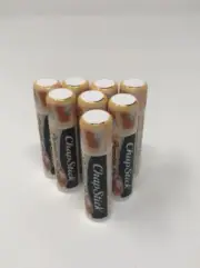 8 Limited Edition ChapStick Pumpkin Pie Lip Balm Sticks .15oz Box CC
