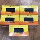5-Pack ALAFFIA Authentic African Black Bar Soap Triple Milled 8oz • Unscented