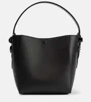 [Christian Louboutin] Christian Louboutin Cabachic Mini leather bucket bag One Size black