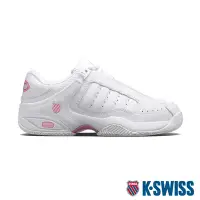在飛比找Yahoo奇摩購物中心優惠-K-SWISS Defier RS經典網球鞋-女-白/粉紅
