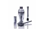 Salt&Pepper - Bond - 4pc Cocktail Set Silver