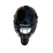 Bauer NME S17 NME4 Jr Goalie Mask Goalkeeper helmet Hockey HECC 12/26, 6.5-7 1/8