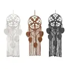 Hand Woven Wall Hangings Macrames Dreamcatchers for Wedding Decorations