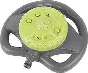 Rotating Garden Sprinker, 8 Mode Lawn Water Distribution Sprinkler, Uniform High-Strength Garden Watering System for Field Farm Agriculture Nursery