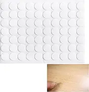 LZEDIRA 210 Pcs Double Sided Dot Stickers Round Acrylic Non-marking Adhesive Sticker Poster Adhesive Putty Wall Hanging Festival Decoration