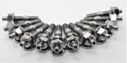 CJM FOR AUDI 80 90 100 QUATRO EXHAUST MANIFOLD STUD KIT FLANGE HEX NUT