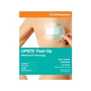 Opsite Post-Op Waterproof Dressing 9.5cm x 8.5cm 3 Pack by Smith & Nephew