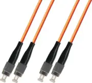 100M Multimode Duplex Fiber Optic Cable (62.5/125) FC-FC