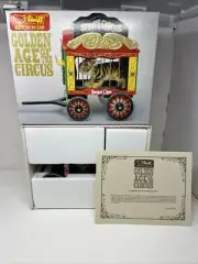 STEIFF GOLDEN AGE OF THE CIRCUS “BENGAL TIGER” IN WAGON NIB Ltd Ed
