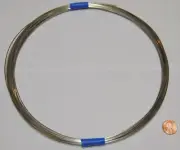 .047" 16 Gauge Silver Bright Aluminum Craft Wire 50 ft