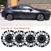 For Honda Accord 15" Set of 4 Wheel Covers Hub Caps fit R15 Tire & Steel Rim