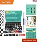 Universal Plumbing Washer Assortment Kit: 1075-Pcs for Faucet & Hose Repairs