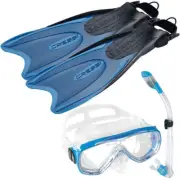 Cressi Palau Long Adjustable Fin (LAF) Package