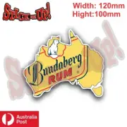 Bundaberg rum sticker bundy bear Australia map