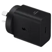 Samsung 45w GaN Wall Charger Black - (Includes 1.8m 5A USB-C to USB-C cable) [EP-T4511XBEGAU]