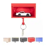 Car Garage Key Holder with Opening Door, Key Holder for Wall Hot 5 color Beige