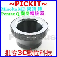 在飛比找Yahoo!奇摩拍賣優惠-MINOLTA MD MC SR Rokkor鏡頭轉 Pen