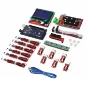 CNC 3D Printer Kit with Mega 2560 Boa,RAMPS 1.4 Controller ,LCD 12864 , A4988 h
