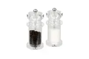 Acrylic Salt and Pepper Mill Set - 14cm