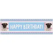 Dog Love Rachael Hale Animal Pet Birthday Party Decoration Plastic Sign Banner