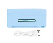 Plugin Type Usb Household Wall Mounted Uv Toothbrush Holder Cleaner(Blue )