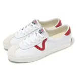 【VANS】休閒鞋 LX SPORT LOW 73 男鞋 女鞋 白 紅 小白鞋 復古 小飛V 情侶鞋(VN000D2JRED)