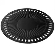 Korean Nonstick BBQ Grill Pan for Stovetop, Barbecue Portable Hot Plate Outdoor