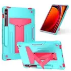 For Samsung Galaxy Tab S9 Plus / S9 FE+ 12.4" Heavy Duty Shockproof Stand Case