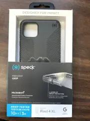 Speck Presidio Grip Hard Case for Google Pixel 4 XL - Black