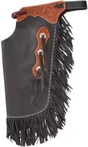 Leather Western Chinks / Chaps Soft Quality Horse Trail Riding All Sizes.