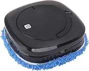 Robot Vacuum Cleaner, Ultra Quiet Smart Robot Vacuum and Mop Combo with Water Tank, Dry and Wet Fully Automatic Mopping Machine, Powerful Robot Cleaner for Hardwood Floors Carpet (Black)
