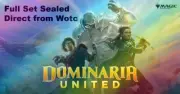 1x FOIL Dominaria United Full Complete Set Sealed MtG Commander EDH