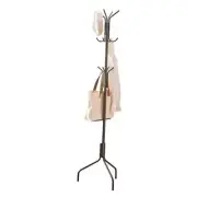 Coat Rack Freestanding,hat and coat rack stand for entryway,Living Brown