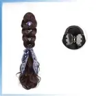 16 Inch Synthetic Wig Ponytail Wig Braid Hairpin For Women's Daily
