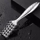1 Pcs Silver Seafood Tools Heavy Duty Fish Scaler Tool Seafood Markets