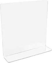 SEWACC Portable Sloped Acrylic Painting Board Compact Desktop Easel for Watercolor Oil Antistain Protection for Artists The Go