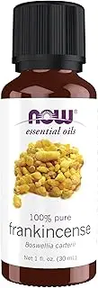 NOW Essential Oils, Frankincense Oil, Centering Aromatherapy Scent, Steam Distilled, 100% Pure, Vegan, 1-Ounce