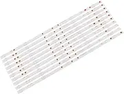 PCECKMZTFZ LED Backlight Compatible with Baird TI5510DLEDDS 55LEX-6027/UTS2C 2W2006-DS55M7800-01 DS55M78-DS02-V01 DSBJ-WG Light bar