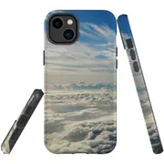 For iPhone 14 Plus Case Tough Protective Cover, Sky Clouds