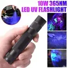 UV Ultra Violet LED Flashlight Blacklight 365nm Inspection Lamp Torch Light USA
