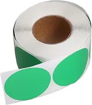 Tofficu 1 Roll Sticker Glossy Print Pod Printable Labels Mailing Labels Label Printer Postage Dispenser Mini Printer Number Label Maker Machine with Tape Mailbox Green Self-Adhesive Paper