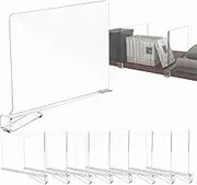 8 Pieces Clear Acrylic Shelf Dividers for Your Wardrobe for Bedroom Storage