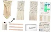 DIY Macrame Wall Hanging Kits, 3 Patterns Macrame DIY Wall Hangers for