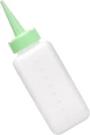 Lueear Hair Dye Bottle Applicator, Squeeze Bottles for Liquids, 160ml Measured Hair Color Squeeze Bottles Translucent Condiment Bottle for Sauces Ketchup Barbecue Syrup Paint