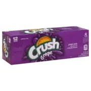 Crush Grape Soda, 12 fl oz, 12 Pack Cans