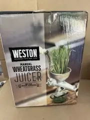 Weston Manual Wheatgrass Juicer Extraction Heavy-Duty Juicer At Home New