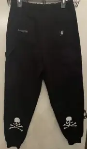 NEW LARGE 34W Carhartt X MASTERMIND JAPAN double knee jogger pants black
