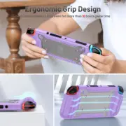 Hard Armor Anti-fall Shockproof Protective Cover Case For Nintendo Switch OLED