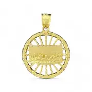 10KT Gold Last Supper Medallion Pendant - 3.3 Grm, Brand New