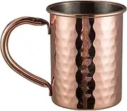 ＫＬＫＣＭＳ Hammered Mug Moscow Mule Mug Drinkware with Handle Durable Hammered Cup Water Cup for Outdoor Camping Chilled Drinks Travel